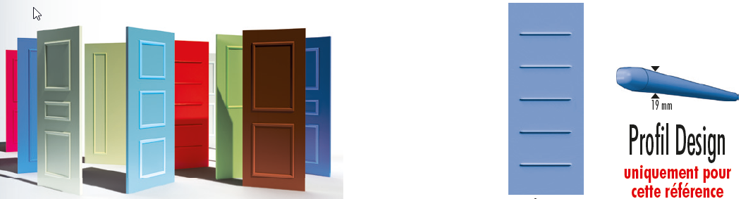 Tordjman metal moulures pour portes