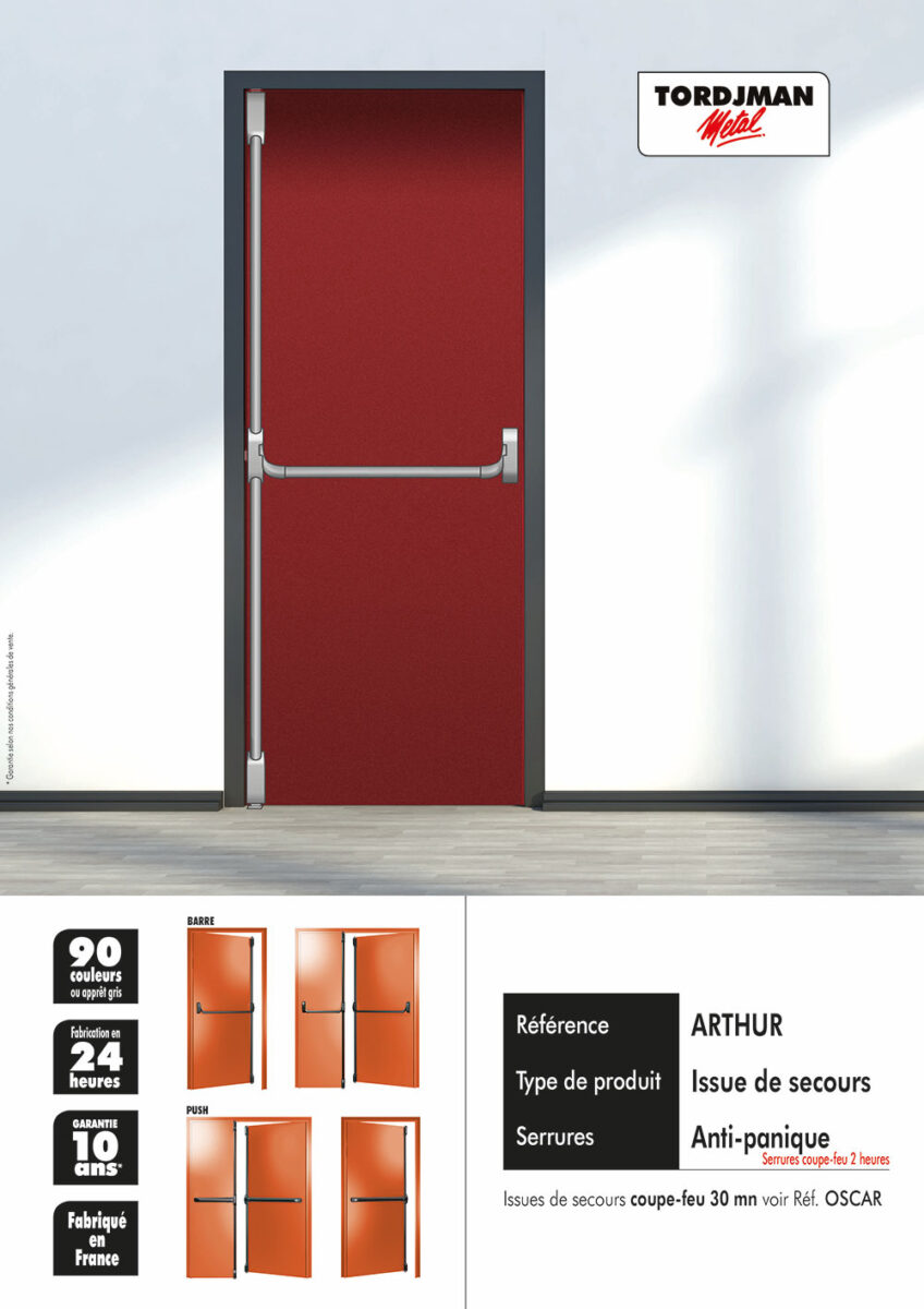 Tordjman metal porte blindée arthur