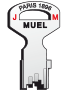 Tordjman metal clé muel JM