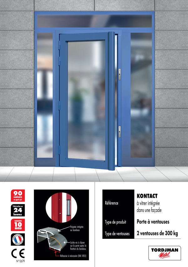 Tordjman metal porte blindée kontact façade