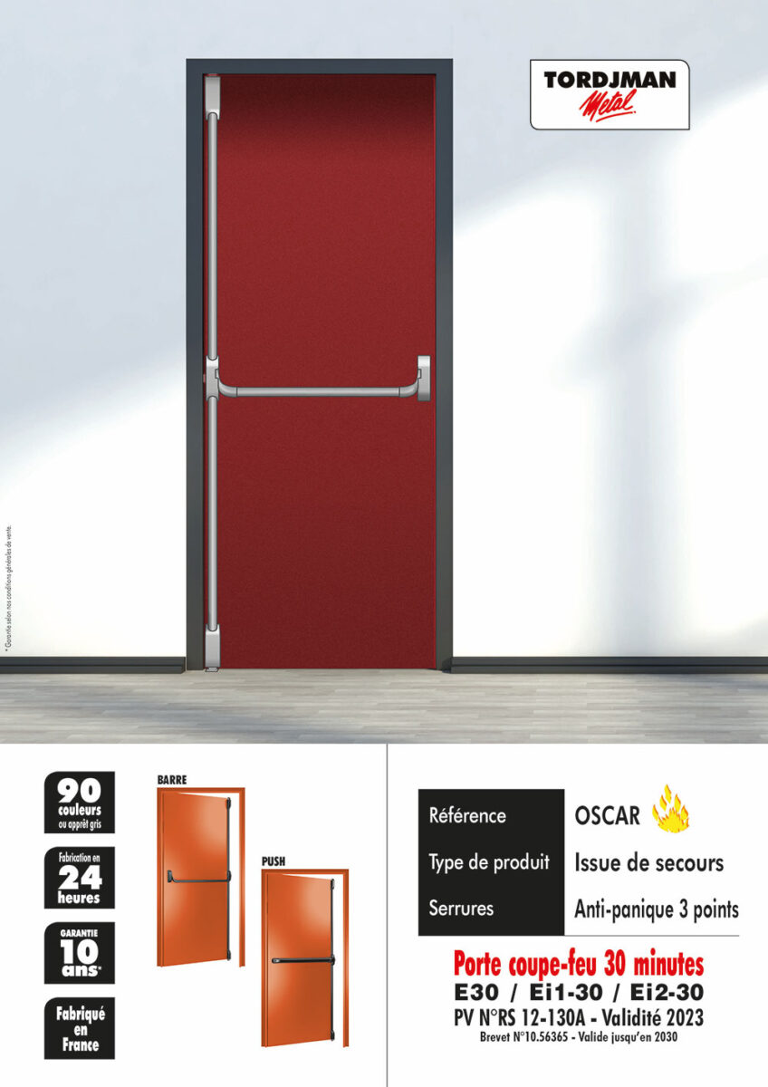 Tordjman metal porte blindée oscar