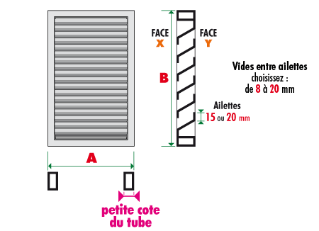 Tordjman metal Grilles de ventilation