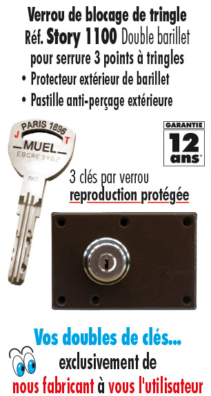 Tordjman metal verrou story 1100 DP